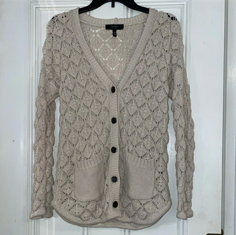 Jessica Simpson Medium knitted cardigan